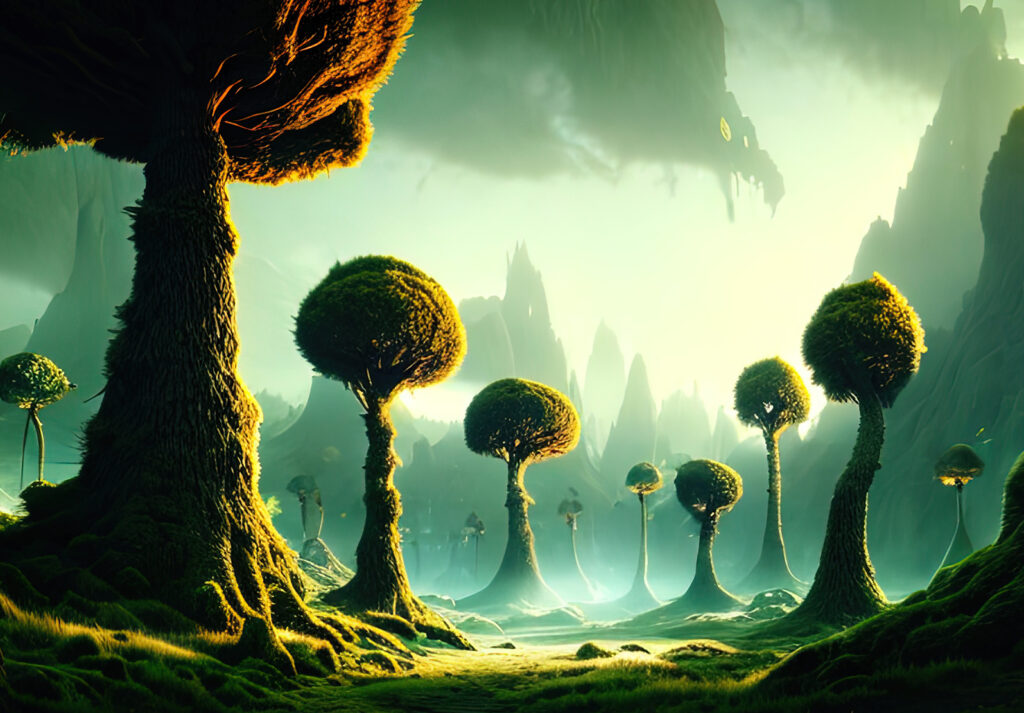 Unusual Trees of the Fairie Kingdom