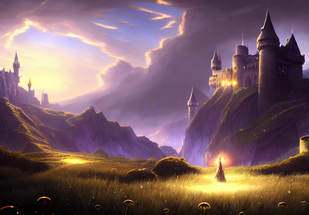 The Fairie King - Sunset in the Fairie Kingdom
